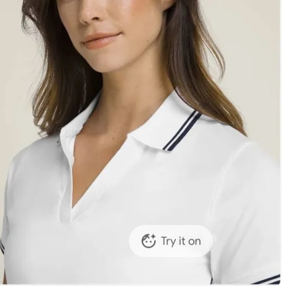 Wilson women’s tennis golf center court seamless polo collar sweat resistant M - Picture 6 of 6